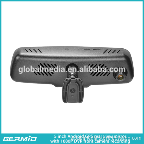 5inch LCD car rearview mirror gps android